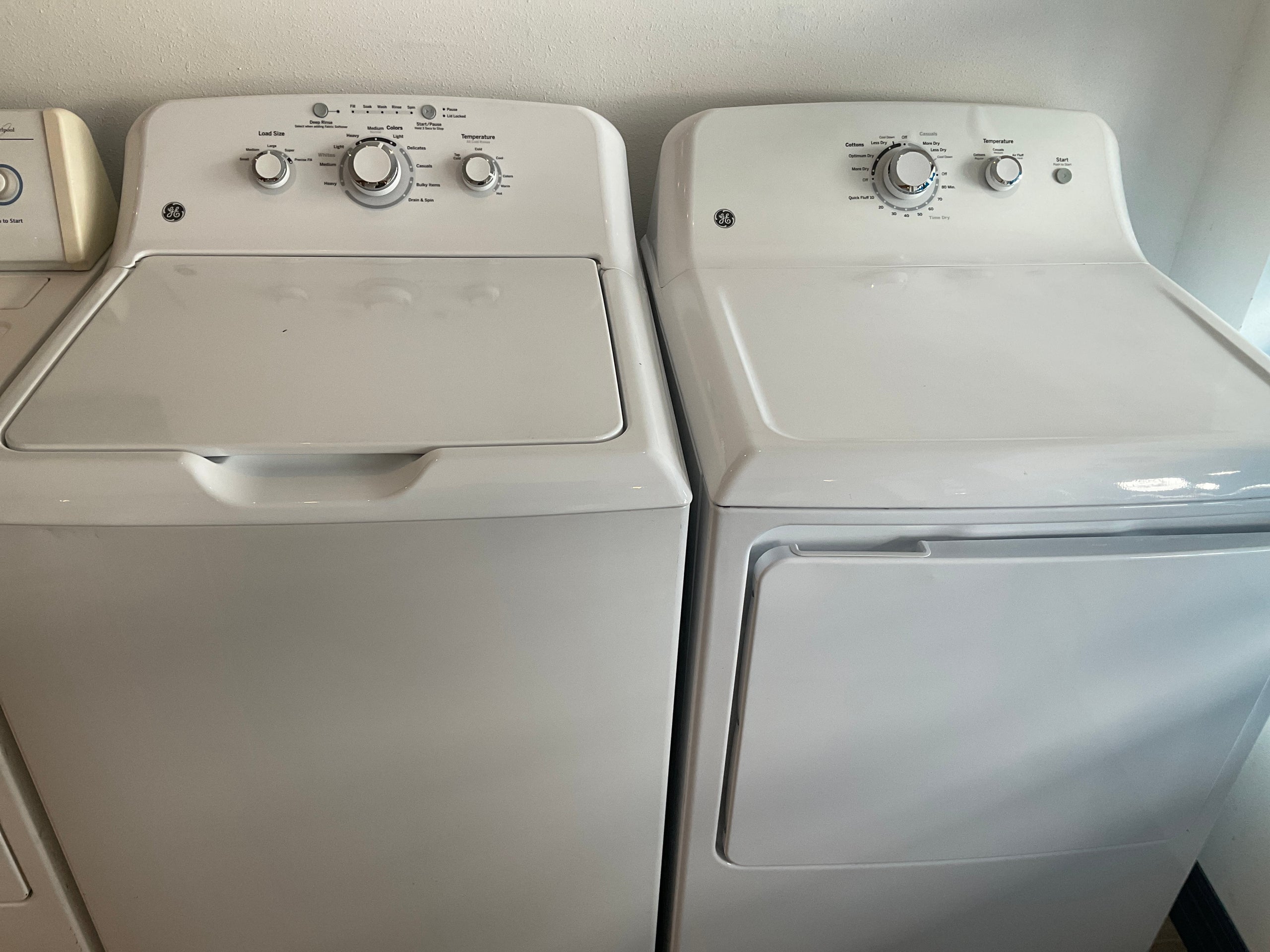 Used GE washer and dryer Quack Appliance Sales